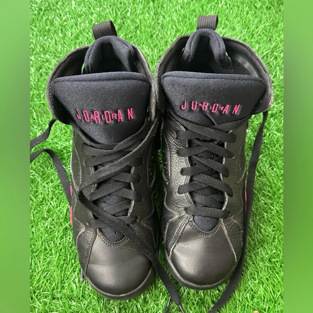 Jordan 7 Retro Black Hyper Pink‎ (GS) Size 5.5Y